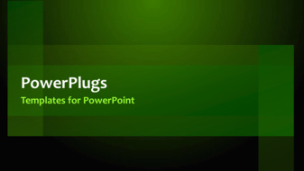 PowerPoint Template - An abstract background